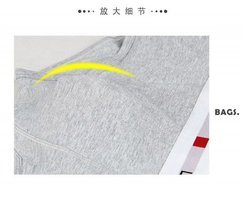 3D designed cotton mens low-waisted boxers